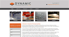 Desktop Screenshot of dynamicflooring.com.au
